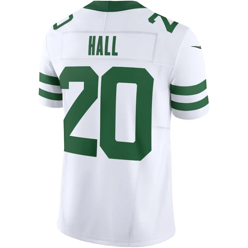Jerseys|Men^New York Jets Men's Nike Breece Hall Legacy White Vapor F.U.S.E. Limited Jersey