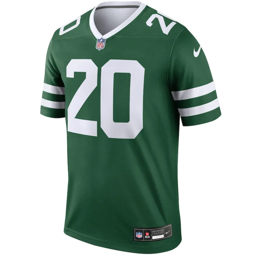 Jerseys|Men^New York Jets Men's Nike Breece Hall Legacy Green Legend Player Performance Top