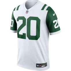 T-Shirts|Men^New York Jets Men's Nike Breece Hall White Alternate Legend Player Performance Top