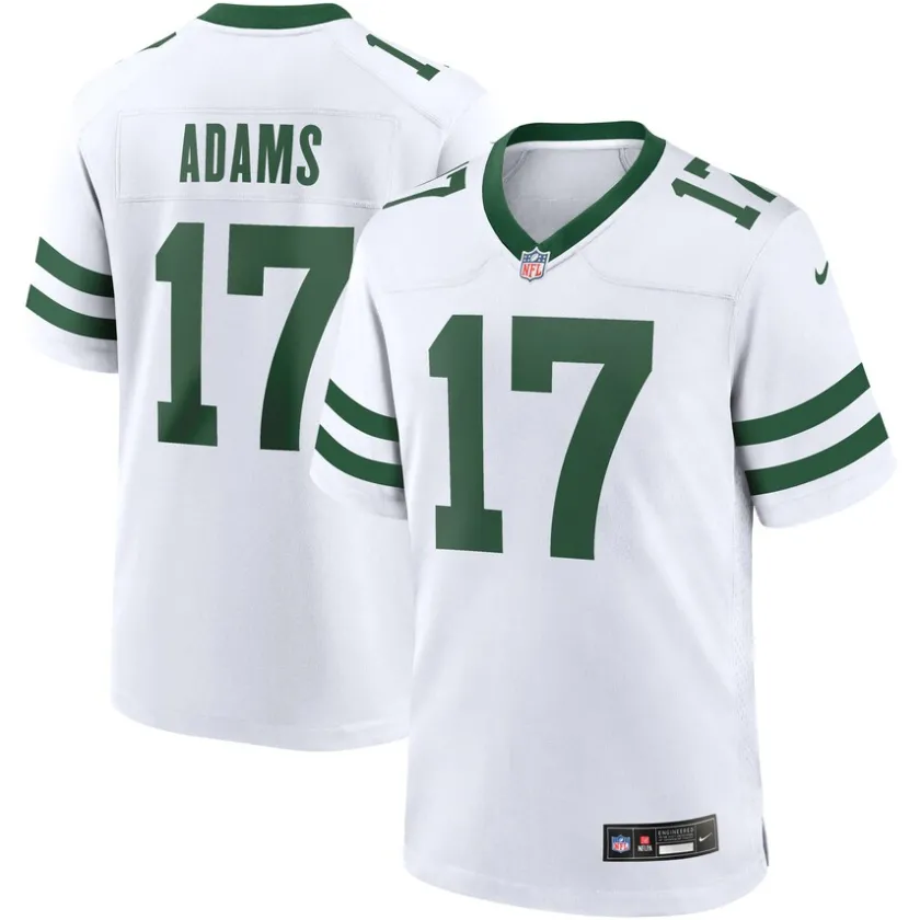 Jerseys|Men^New York Jets Men's Nike Davante Adams Legacy White Game Jersey