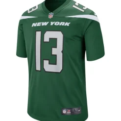 Replica|Throwback^New York Jets Men's Nike Don Maynard Gotham Green Game Retired Player Jersey