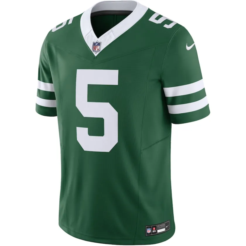 Jerseys|Men^New York Jets Men's Nike Garrett Wilson Legacy Green Vapor F.U.S.E. Limited Jersey