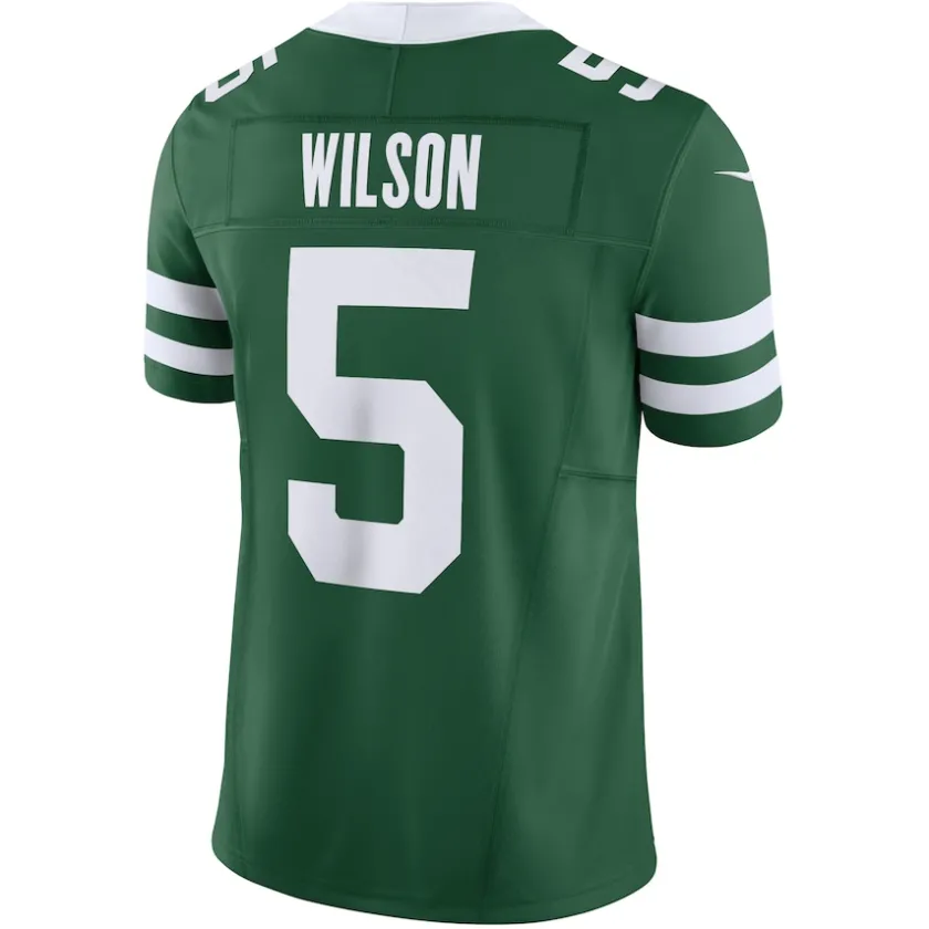Jerseys|Men^New York Jets Men's Nike Garrett Wilson Legacy Green Vapor F.U.S.E. Limited Jersey