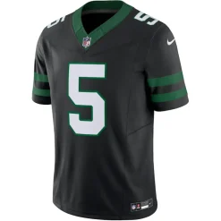 Jerseys|Men^New York Jets Men's Nike Garrett Wilson Legacy Black Alternate Vapor F.U.S.E. Limited Jersey