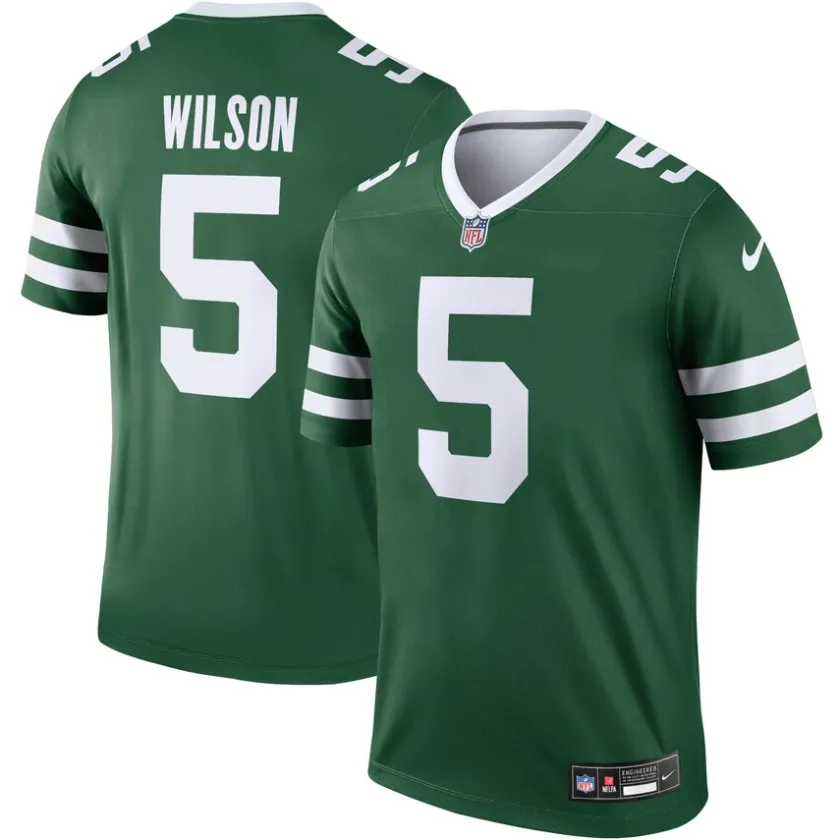 Jerseys|Men^New York Jets Men's Nike Garrett Wilson Legacy Green Legend Player Performance Top