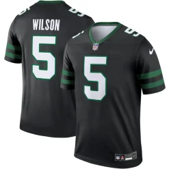 Jerseys|Men^New York Jets Men's Nike Garrett Wilson Black Alternate Legend Player Performance Top