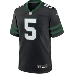 Jerseys|Men^New York Jets Men's Nike Garrett Wilson Legacy Black Alternate Game Jersey
