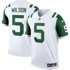 Jerseys|Men^New York Jets Men's Nike Garrett Wilson White Alternate Legend Player Performance Top