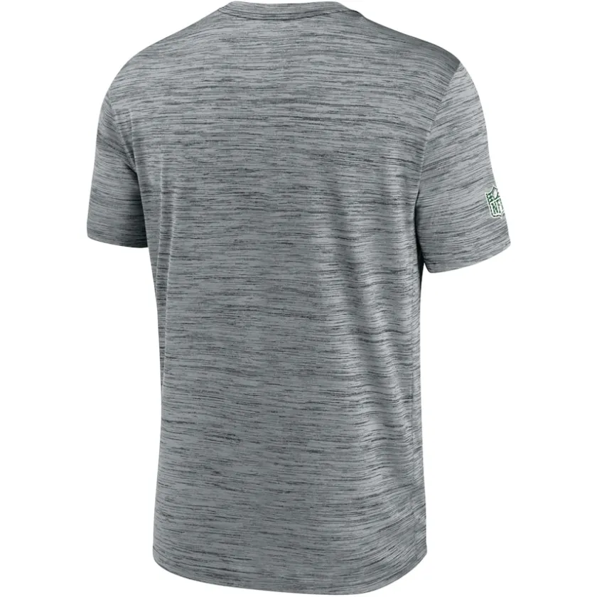Short Sleeved^New York Jets Men's Nike Gray 2024 Sideline Velocity Performance T-Shirt
