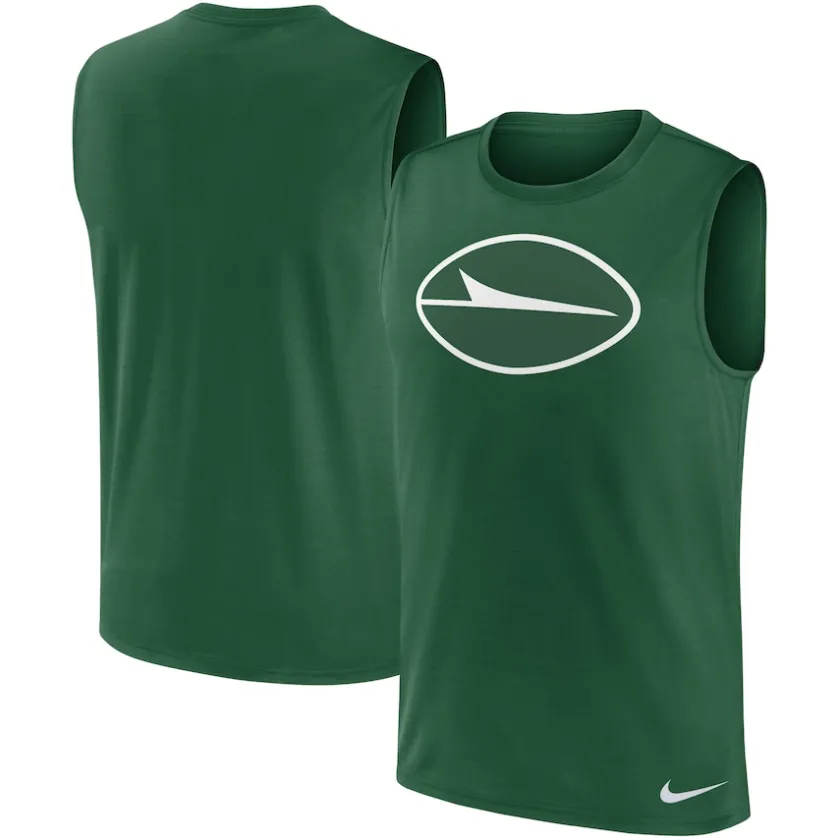 Tank Tops^New York Jets Men's Nike Green Blitz Legend Muscle Perform Tank Top