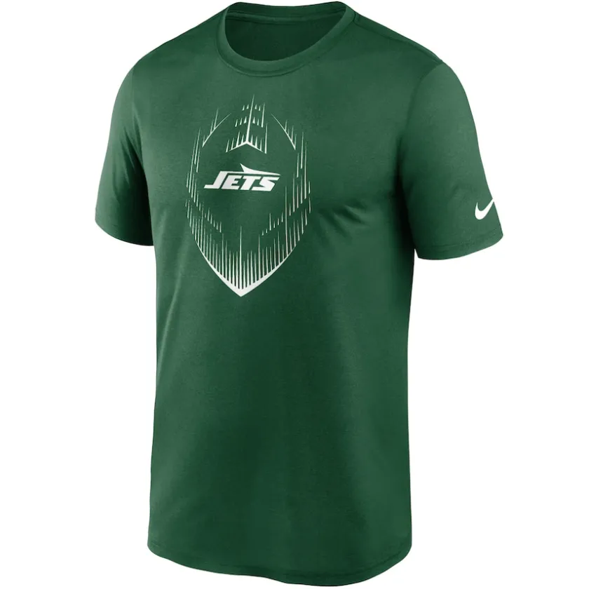 T-Shirts|Men^New York Jets Men's Nike Green Primetime Legend Icon Performance T-Shirt