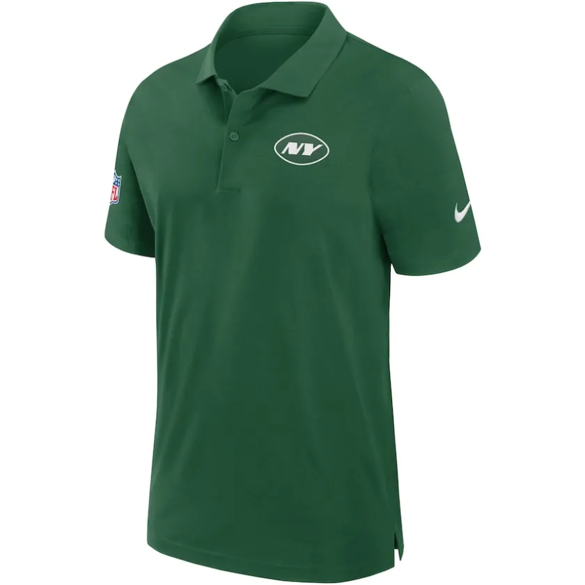 Polos^New York Jets Men's Nike Green 2024 Sideline Performance Polo