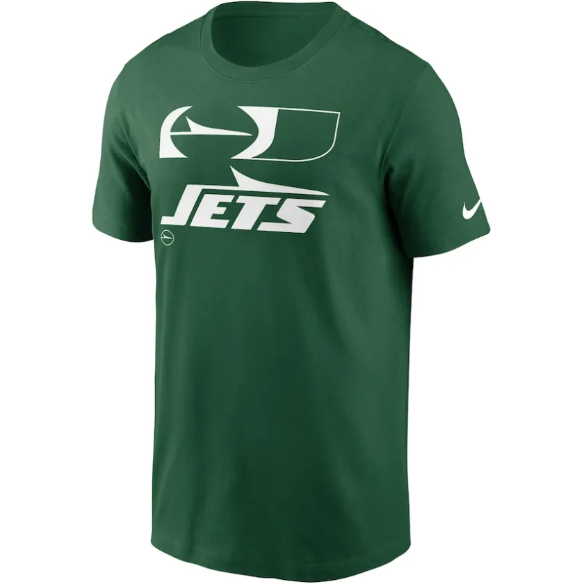 T-Shirts|Men^New York Jets Men's Nike Green Air Essential T-Shirt