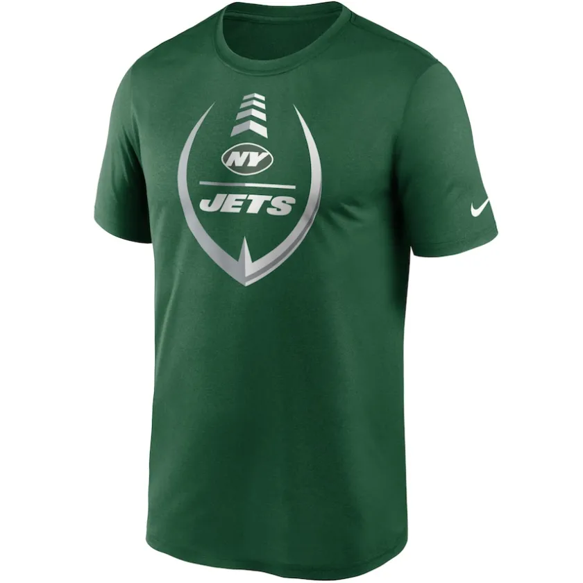 T-Shirts|Men^New York Jets Men's Nike Green Icon Legend Performance T-Shirt
