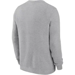 Sweatshirts & Fleece|Men^New York Jets Men's Nike Heather Gray Club Pullover Sweatshirt
