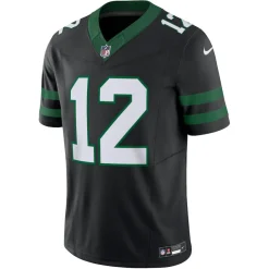 Jerseys|Men^New York Jets Men's Nike Joe Namath Legacy Black Alternate Vapor F.U.S.E. Limited Jersey
