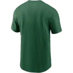 T-Shirts|Men^New York Jets Men's Nike Kelly Green Rewind Logo Essential T-Shirt