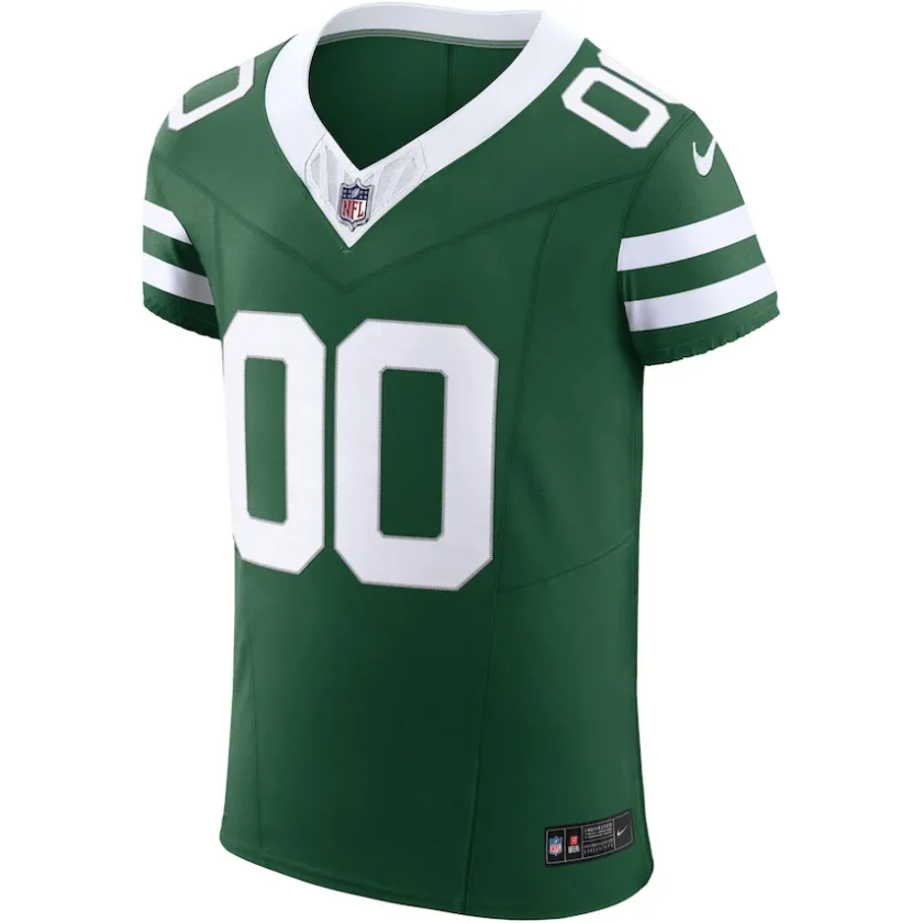 Jerseys|Men^New York Jets Men's Nike Legacy Green Vapor F.U.S.E. Elite Custom Jersey
