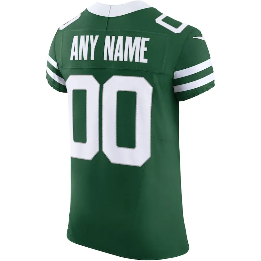 Jerseys|Men^New York Jets Men's Nike Legacy Green Vapor F.U.S.E. Elite Custom Jersey