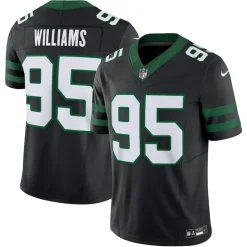 Jerseys|Men^New York Jets Men's Nike Quinnen Williams Legacy Black Alternate Vapor F.U.S.E. Limited Jersey