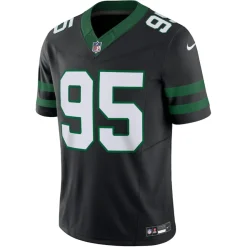 Jerseys|Men^New York Jets Men's Nike Quinnen Williams Legacy Black Alternate Vapor F.U.S.E. Limited Jersey