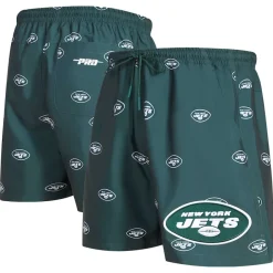 Shorts & Pants^New York Jets Men's Pro Standard Green Allover Print Mini Logo Shorts