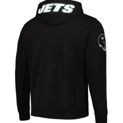Sweatshirts & Fleece|Men^New York Jets Men's Pro Standard Aaron Rodgers Black Player Name & Number Pullover Hoodie