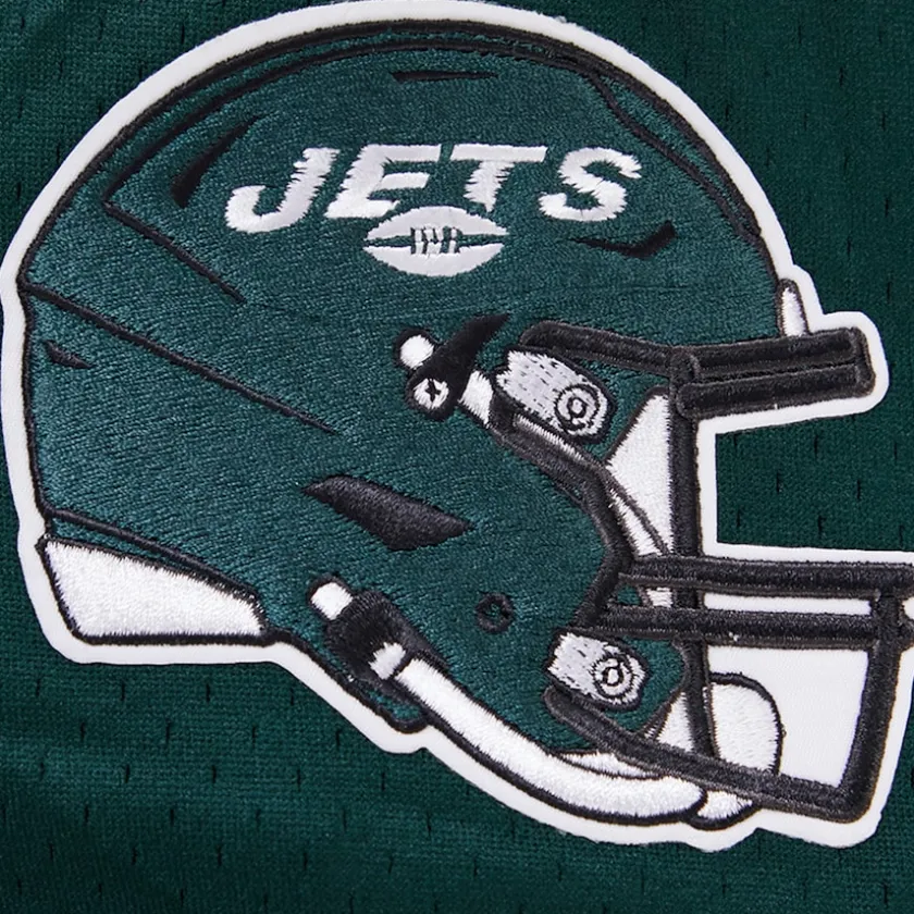 Sweaters & Dress Shirts^New York Jets Men's Pro Standard Ahmad Sauce Gardner Green Mesh Button-Up Baseball Jersey