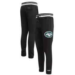 Shorts & Pants^New York Jets Men's Pro Standard Black Mash-Up Fleece Sweatpants