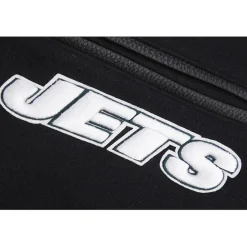 Jackets^New York Jets Men's Pro Standard Black Mash Up Full-Zip Varsity Jacket