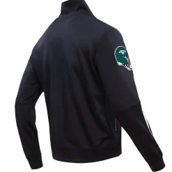 Jackets^New York Jets Men's Pro Standard Black Classic Full-Zip Track Jacket