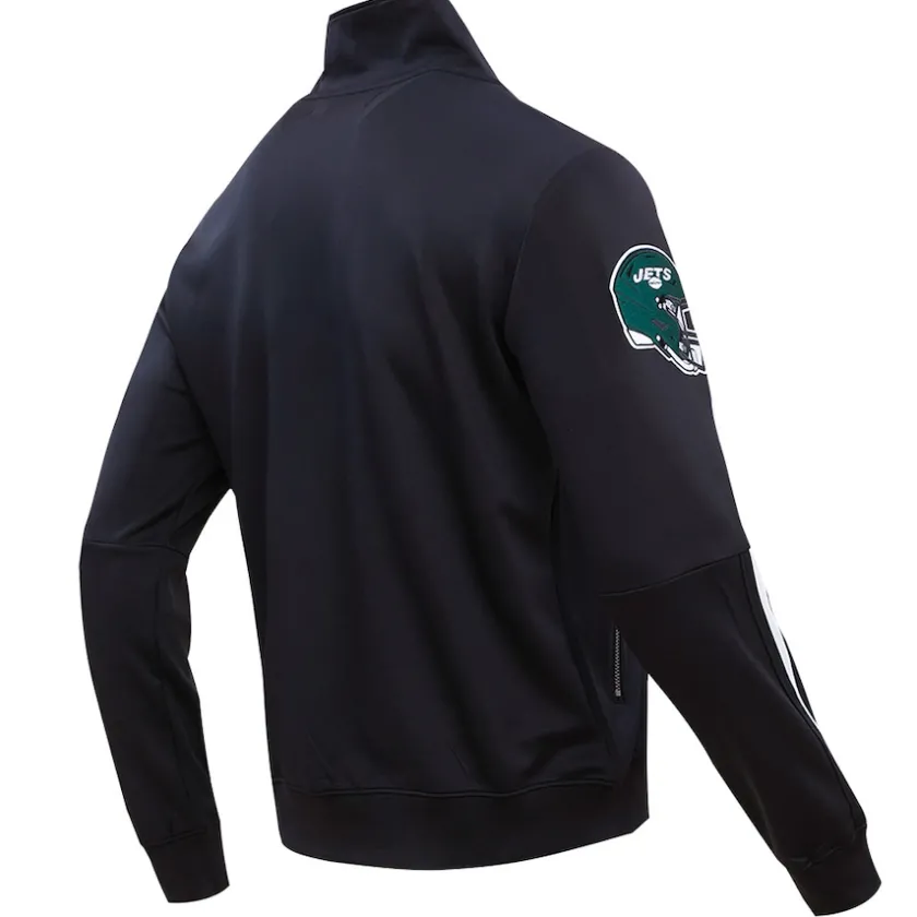 Jackets^New York Jets Men's Pro Standard Black Classic Full-Zip Track Jacket