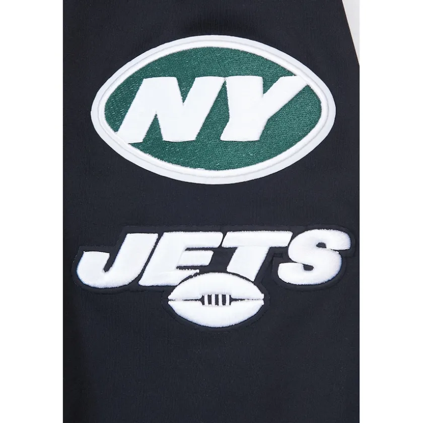 Jackets^New York Jets Men's Pro Standard Black Classic Full-Zip Track Jacket