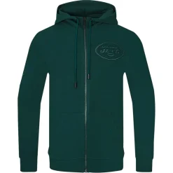 Sweatshirts & Fleece|Men^New York Jets Men's Pro Standard Green Triple Tonal Full-Zip Hoodie