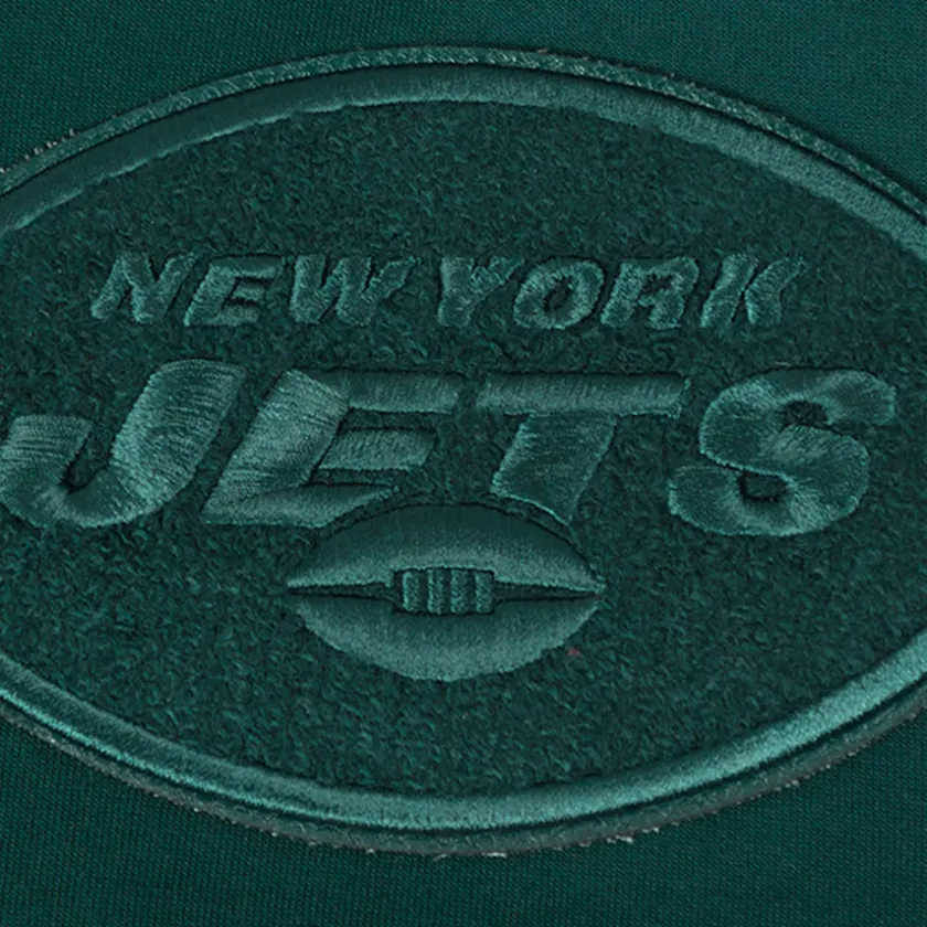 Sweatshirts & Fleece|Men^New York Jets Men's Pro Standard Green Triple Tonal Full-Zip Hoodie