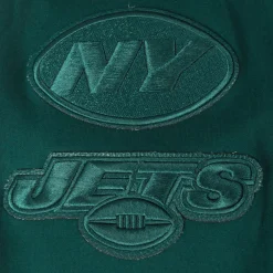 Sweatshirts & Fleece|Men^New York Jets Men's Pro Standard Green Triple Tonal Full-Zip Hoodie