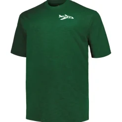 Big & Tall^New York Jets Men's Profile Green Big & Tall Two-Hit Throwback T-Shirt