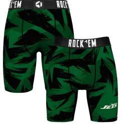 Underwear & Sleepwear^New York Jets Men's Rock Em Socks Green Game Paint Boxer Briefs