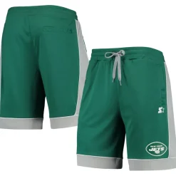 Shorts & Pants^New York Jets Men's Starter Green/Gray Fan Favorite Fashion Shorts