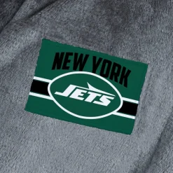 Underwear & Sleepwear^New York Jets Men's The Northwest Group Charcoal Bathrobe