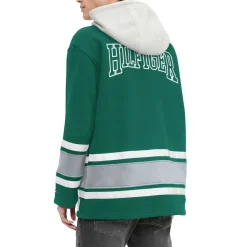 Sweatshirts & Fleece|Men^New York Jets Men's Tommy Hilfiger Green Ivan Fashion Pullover Hoodie
