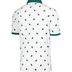 Polos^New York Jets Men's Tommy Hilfiger White Bryce Pique Polo