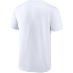 T-Shirts|Men^New York Jets Men's White Logo Team Lockup T-Shirt