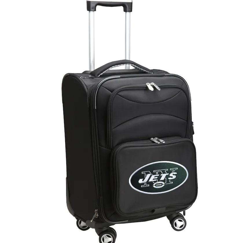 Travel|School Supplies^New York Jets MOJO Black 21" Softside Spinner Carry-On