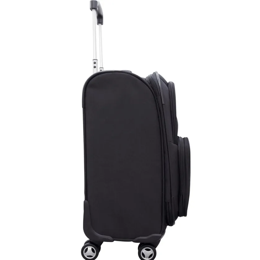 Travel|School Supplies^New York Jets MOJO Black 21" Softside Spinner Carry-On