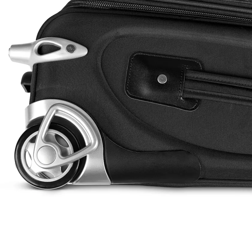 Travel|School Supplies^New York Jets MOJO Black 21" Softside Rolling Carry-On Suitcase