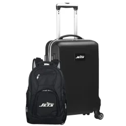 Travel|School Supplies^New York Jets MOJO Black 2-Piece Backpack & Carry-On Set