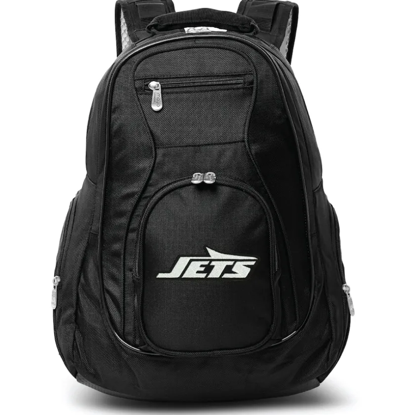 Travel|School Supplies^New York Jets MOJO Black Premium Laptop Backpack