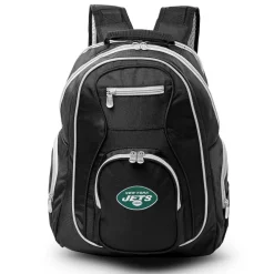 Travel|School Supplies^New York Jets MOJO Black/Gray Premium Color Trim Backpack