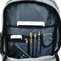 Travel|School Supplies^New York Jets MOJO Gray 19'' Premium Wheeled Backpack